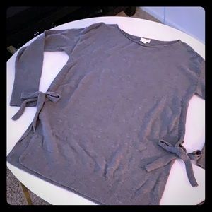 Caslon grey tunic sweater